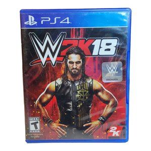 WWE 2K18 (Sony PlayStation 4, 2017)  Pre-owned Gaming PlayStation wrestling